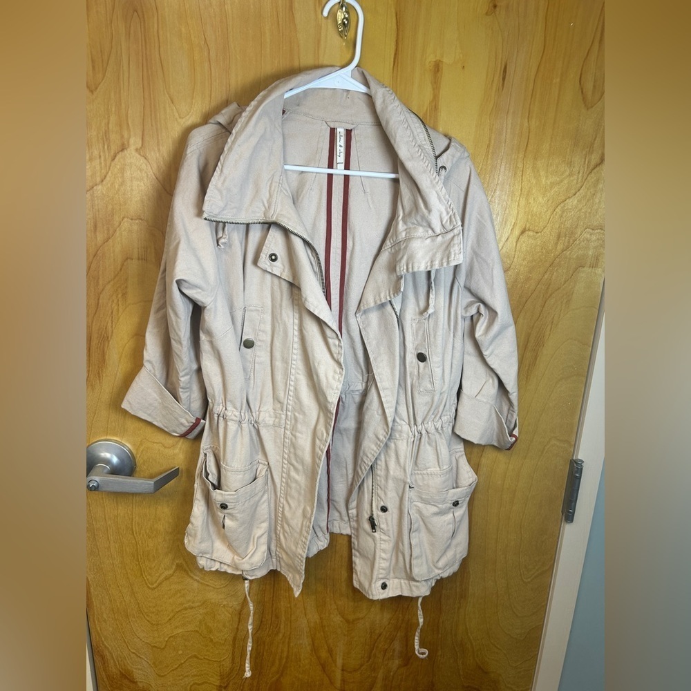Women's Beige Jacket - Picture 1 of 6